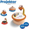 PROJEKTORIUS PIEŠIMO PROJEKTŲ LEMPAS + PRIEDAI GENIUS KID ASKATO