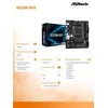 Pagrindinė plokštė ASROCK AMD A520 / SAM4 / MicroATX / 1xPCI-Express 3.0 1x / 1xPCI-Express 3.0 16x / 1xM.2 / Memory DDR4 / Atminties lizdai 2 / 1x15pin D-sub / 1xHDMI / 2xAudio-In / 1xAudio-Out / 2xUSB 2.0 / 4xUSB 3.2 / 1xPS/2 / 1xRJ45