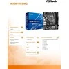 Pagrindinė plokštė ASROCK Intel H610/LGA1700/MicroATX/Memory DDR4/Atminties lizdai 2/1xPCI-Express 3.0 1x/1xPCI-Express 4.0 16x/1xM.2/1x15pin D-sub/1xHDMI/1xAudio-In/1xAudio-Out/1xMikrofonas/4xUSB 2.0/2xUSB 3.2