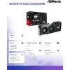 ASRock AMD Radeon™ RX 9070 XT Steel Legend Dark 16 GB vaizdo plokštė