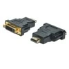 Assmann Electronic ASSMANN HDMI adapteris tipas A - DVI-I(24+5) M/F Full HD bl