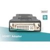 Assmann Electronic ASSMANN HDMI adapteris tipas A - DVI-I(24+5) M/F Full HD bl