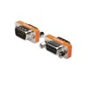 Digitus Pirštų adapteris RS232 nulinio režimo tipas DSUB9/DSUB9 M/Ż