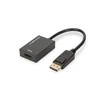 Assmann Electronic ASSMANN DisplayPort adapterio kabelis DP - HDMI tipas A M/F 0,2 m su blokavimu HDMI Ver. 2.0 aktyvus CE auksinis bl