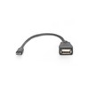 Assmann Electronic ASSMANN OTG kabelis USB micro-B St iki USB-A Bu 20cm