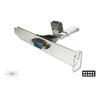 Premiumcord DIGITUS Serial Slot Bracket Bracket adapterio kabelis, DB9, D-Sub9/M - IDC 2x5pin/F, 0,25m, AK-610300-003E