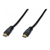 Assmann Electronic ASSMANN HDMI didelės spartos jungties kabelis tipas A w amp. M M 40.0m Full HD CE auksinis bl