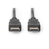 Assmann Electronic ASSMANN HDMI laidas didelės spartos su eternetu 2m 2xHDMI Typ A kištukas 19Pol masinis Full HD 3D