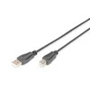 Assmann Electronic ASSMANN USB2.0 kabelis 5m USB A į USB B masinis