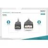 Assmann Electronic ASSMANN USB 2.0 jungties kabelis tipas A - mini B 5pin M/M 1.0m USB 2.0 atitinka UL bl