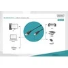 Assmann Electronic DIGITUS USB jungties kabelis tipas A - B M/M 3.0m USB 2.0 tinkamas bl