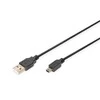 Assmann Electronic DIGITUS USB 2.0 jungties kabelis tipas A - mini B 5pin M/M 3.0m USB 2.0 atitinka UL bl