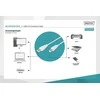 Assmann Electronic ASSMANN 10X USB2.0 kabelis 3.0m USB A zu USB B masinis smėlio spalvos