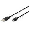Assmann Electronic DIGITUS USB 2.0 jungties kabelis tipas A - mini B 5pin M/M 1.0m USB 2.0 conform bl