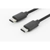 Assmann Electronic ASSMANN USB Type-C jungties kabelis, tipas C iki C M/M 1,0 m didelės spartos bl