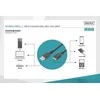 Assmann Electronic ASSMANN USB 3.0 jungties kabelis USB A - Micro USB B M/M 0.5m USB 3.0 atitinka bl