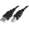 Assmann Electronic Kabelis USB 2.0 (A - B) juodas, 1.8m