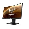 Monitorius Asus TUF Gaming Curved VG24VQE 24 ", VA, FHD, 1920 x 1080 pikselių, 16:9, 1 ms, 250 cd/m², Juodas, HDMI jungtys quantity 2 x HDMI 2.0