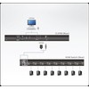 Aten | 1U Ultra Short Gylis Single Rail WideScreen LCD Console (USB / HDMI) | CL3700NW | 1920 x 1080 at 60Hz