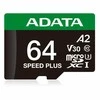 ADATA 64GB micro SD kortelė su V30 ir A2 klasės žymėjimu