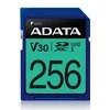Atminties kortelė ADATA Premier Pro UHS-I SDXC, 256 GB, Flash atminties klasė 10, U3, V30, 85 MB/s, 100 MB/s