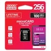 GOODRAM M1AA-2560R12 GOODRAM atminties kortelė Micro SDXC 256GB Class 10 UHS-I + Adapteriai