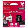 Oem 16GB 100 MB/s Micro SD atminties kortelė Goodram - OTG adapteris
