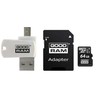 Oem 64GB 100 MB/s Micro SD atminties kortelė Goodram M1A4 - OTG adapteris