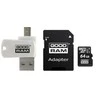 Oem 64GB 100 MB/s Micro SD atminties kortelė Goodram M1A4 - OTG adapteris