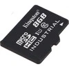 Atminties kortelė Kingston | UHS-I | 8 GB | Micro SDHC/SDXC Industrial Card | Flash atminties klasė Class 10, UHS-I, U3, V30, A1 | SD Adapteris