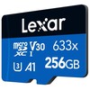 Atminties kortelė Lexar | Didelio našumo 633x | UHS-I | 256 GB | micro SDXC