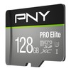 PNY PRO Elite Micro SDXC 128GB + Adapteris SD