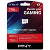 PNY Micro SD Express atminties kortelė 256GB P-SDU256P31880EXP-GE