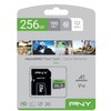 Atminties kortelė PNY Technologies PNY Elite 256 GB Micro SDXC UHS-I 10 klasės atmintis