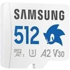 Samsung 512 GB Micro SD kortelė su Sonic dizainu