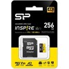 Atminties kortelė Silicon Power Inspire | 256 GB | Micro SDXC | Flash atminties klasė C10, UHS-I U3, V30