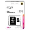 Atminties kortelė Silicon Power Elite 256 GB, micro SDXC, Flash atminties klasė 10, su adapteriu, UHS-I