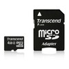 Transcend Micro SDHC 4GB Class4 19/5 MB/s atminties kortelė + adapteris