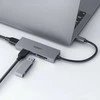 Aukey Hub usb-c cb-c63 aluminiowy | ultra slim | 4w1 | 3xusb 3.1 | 1xmicrosd i sd