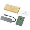 Aukey Hub usb-c cb-c63 aluminiowy | ultra slim | 4w1 | 3xusb 3.1 | 1xmicrosd i sd