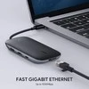Aukey 8 Port USB 3.0 Type-C Hub CB-C71 Juodas
