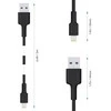 Maitinimo laidas Aukey CB-AL05, Lightning/USB-A, 2 m