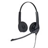 Jabra Biz 1500 Duo Laidinės ausinės, USB-A, Juoda