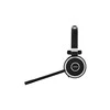 JABRA Evolve 65 SE MS Mono Ausinės on-ear Bluetooth belaidės USB Certified skirta Microsoft Teams skirta JABRA Evolve LINK 380a MS