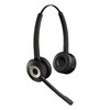 Belaidės ausinės Jabra Pro 920 Duo su mikrofonu ir pakrovimo stotele, Juodos