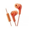 Į ausį įkišamos Ausinės su mikrofonu JVC HA-FX7M-DE "Gumy PLUS", oranžinės