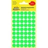 Lipdukai Avery Zweckform, apvalūs, Ø12mm, 270vnt pakuotėje, žalios spalvos