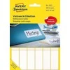 Avery Mini lapinės etiketės rašymui ranka, 50 x 19 mm, balta, 486 vnt