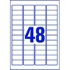 „Avery Heavy Duty“ nuimamos vandeniui atsparios etiketės 45,7 x 21,2 mm Balta spausdintuvui 960 vnt