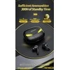 AWEI ausinės Bluetooth 5.0 T35 TWS+ žaidimams juodos spalvos